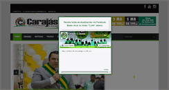 Desktop Screenshot of carajasojornal.com.br